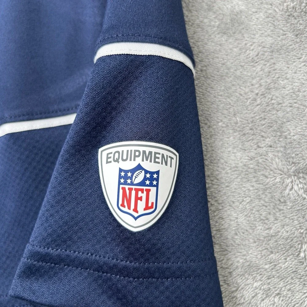Dallas Cowboys Shirt Mens XL Nike Polo Dri-Fit Performance Golf NFL Training